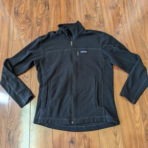 Patagonia Men's Medium Black Fleece Pullover /Sweater 3 Pockets STY26170fa16